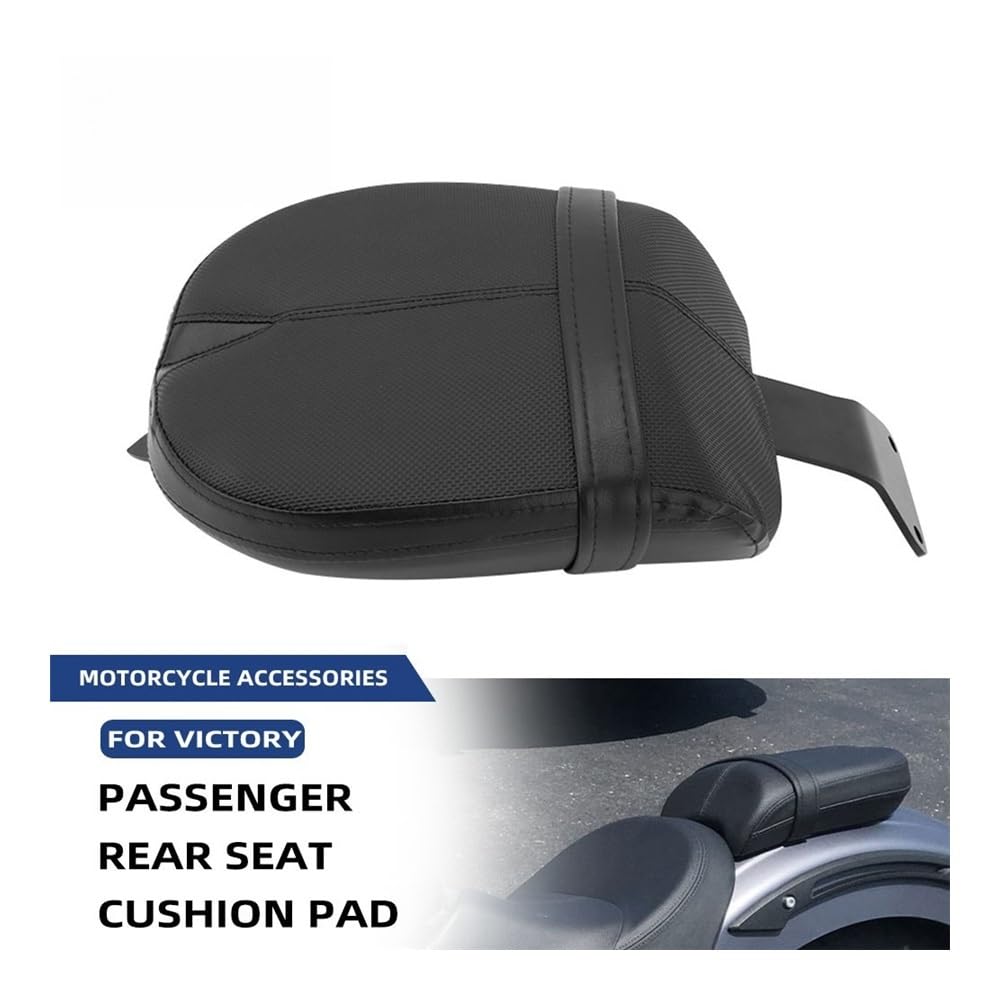 sedile passeggero Accessori Moto Per Vi&ctory Octane 2017 Cuscini Del Sedile Passeggero Posteriore Comfort In Pelle PU Nera