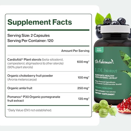 Dr. Fuhrman's LDL Biotect Cholesterol Supplement