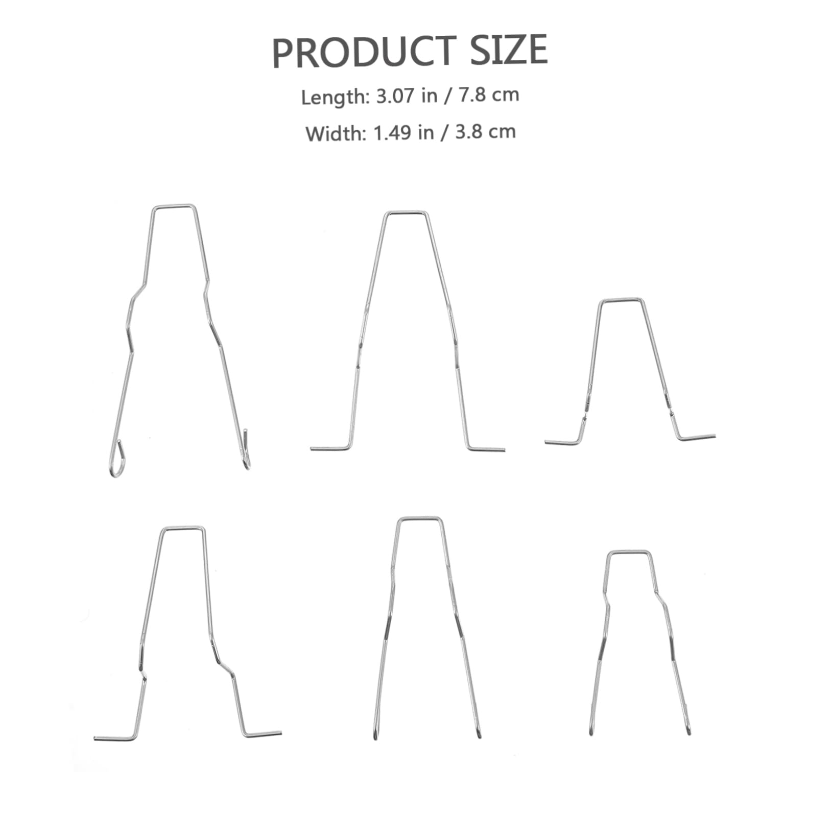 STOBAZA 6pcs Bulb Bulb Holder Headlight Bulb Beam Retaining Clamp Headlight Retainer Headlamp Retainer Headlamp Bulb Retainer Silver Iron