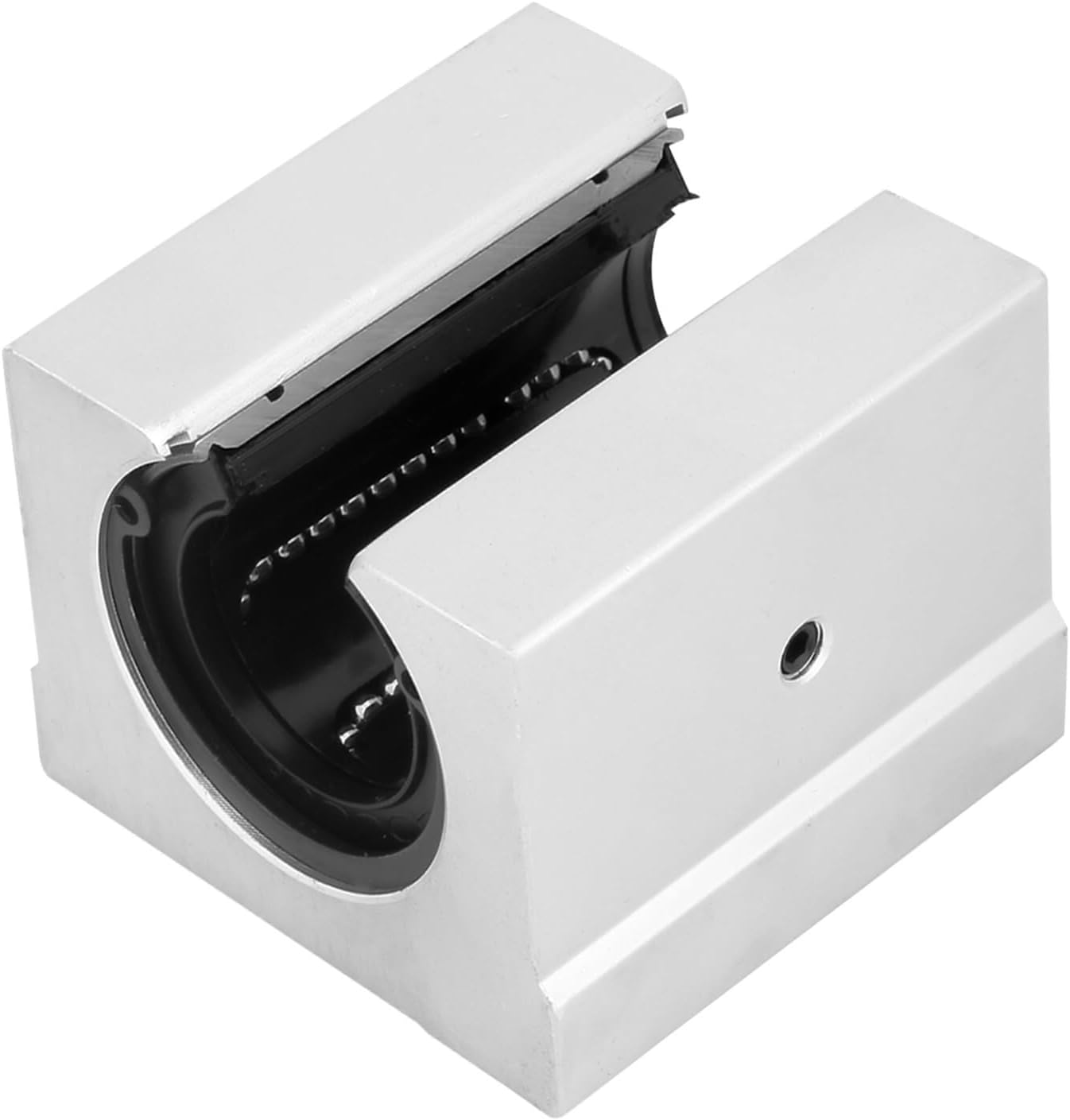 Bearings, Linear Bearing Pillow Block, SBR30UU 30mm Open Bearing Slide Open Linear Bearing Slide Block with Open Bearing, Aluminum Alloy CNC Router Parts for 30mm Linear Guide Rail, 56mm Height,High