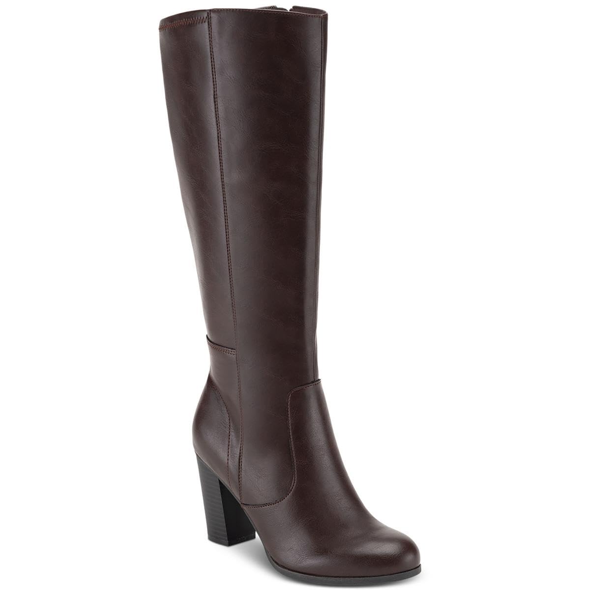 Style Co Womens Addyy Faux Suede Knee-High Boots