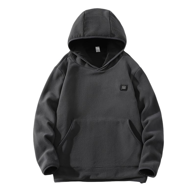 Heated Hoodie for Men Women USB Electric Heated Hooded Sweatshirt Heating Warm Outdoor Pullover Hoodies2