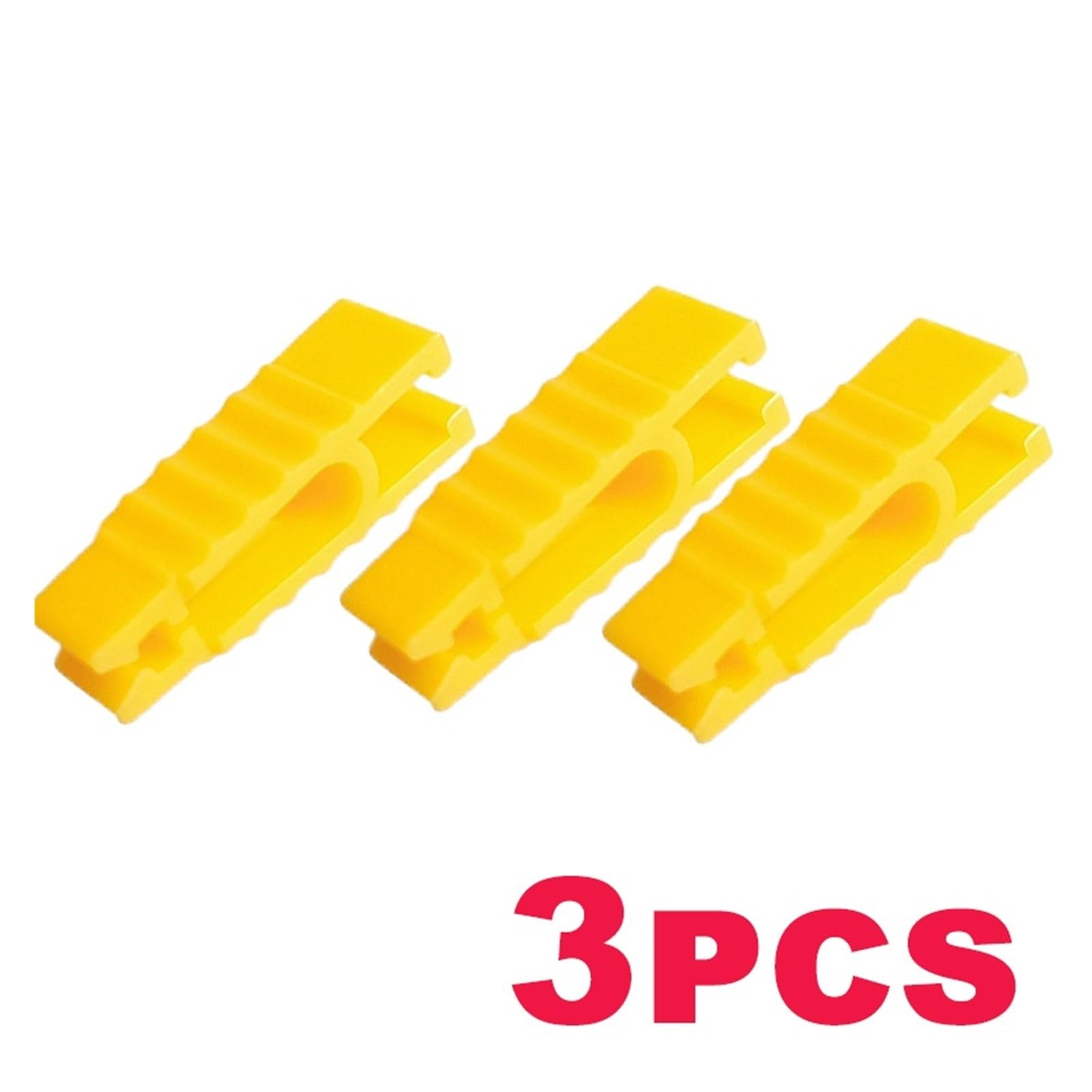 Estrattore di fusibili per auto, kit di riparazione 2 in 1 (giallo, 3 pezzi)