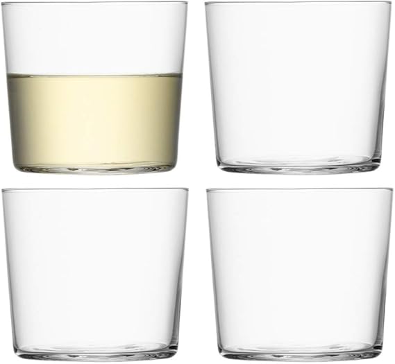 LSA International Gio Tumbler (low) 310 ml Clear Set of 4