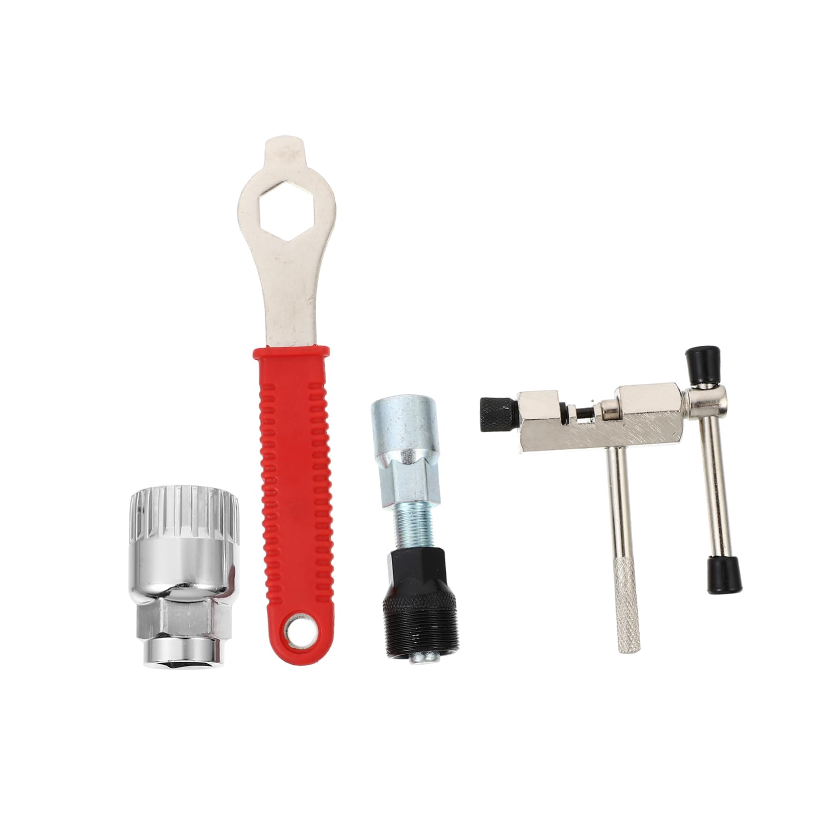 Abaodam 4pcs Bike Arm Puller Tool Set Durable Crankset Removal Tool for Bottom Bracket Extraction Easy to Use Bicycle Repair Kit High Hardness Professional Maintenance