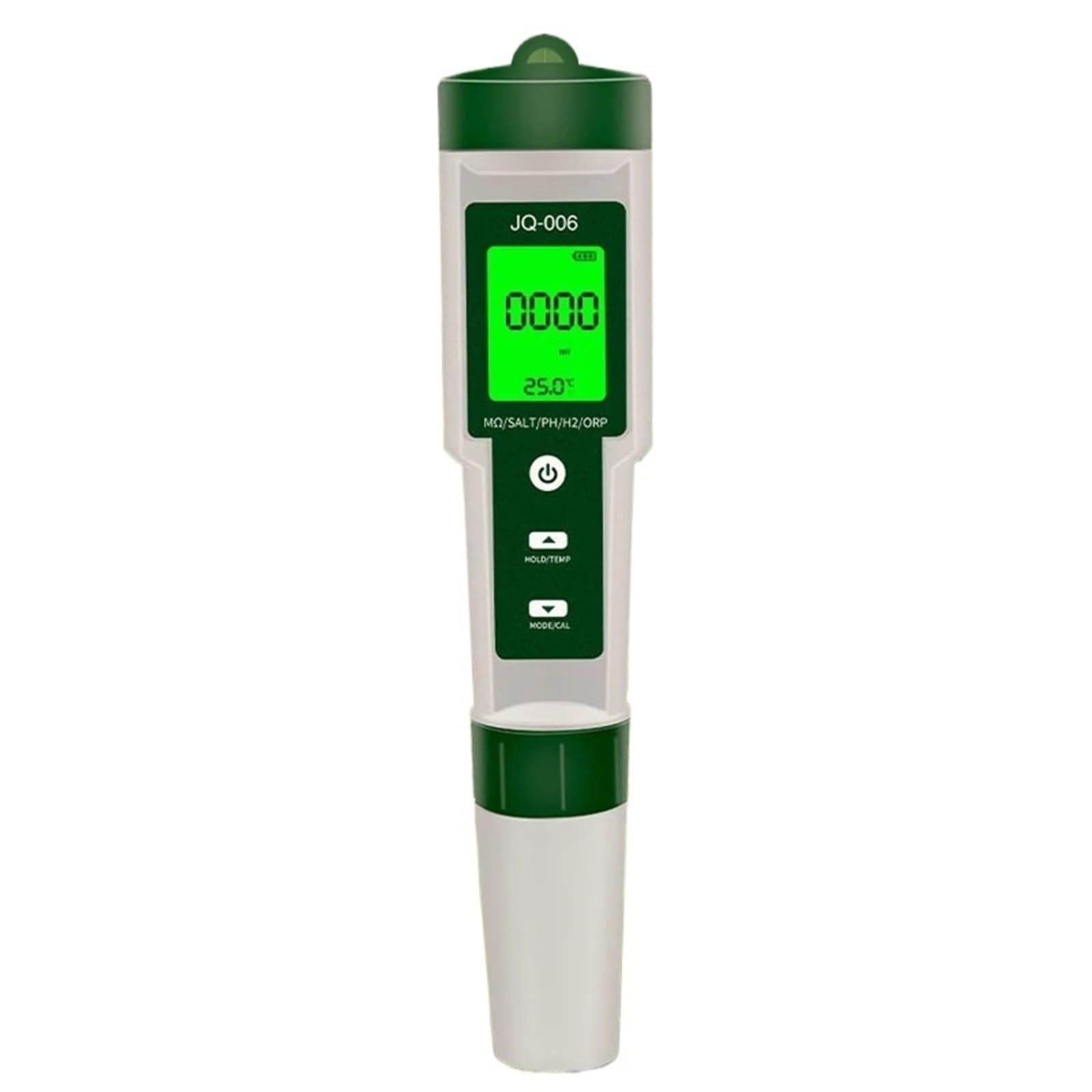 Digital pH Meter, 10 in 1 Water Quality Monitor PH/EC/TDS/ORP/H2/Fertile/Salinity/S.G/Resistivity/Temp Multifunction Tester for Aquariums Pools