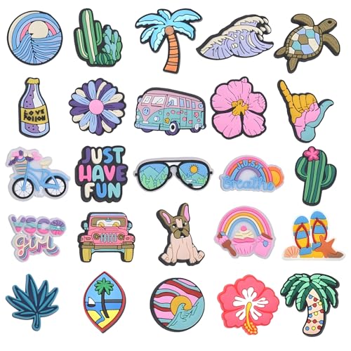 YAOYYG Pack 25 Adornos para Zapatos, Pines para Zapatos Crocs, Decoración de Zapatos de Dibujos Animados de Bricolaje, Shoe Charms, Decoración de Zapatos para Adultos, Niños y Niñas