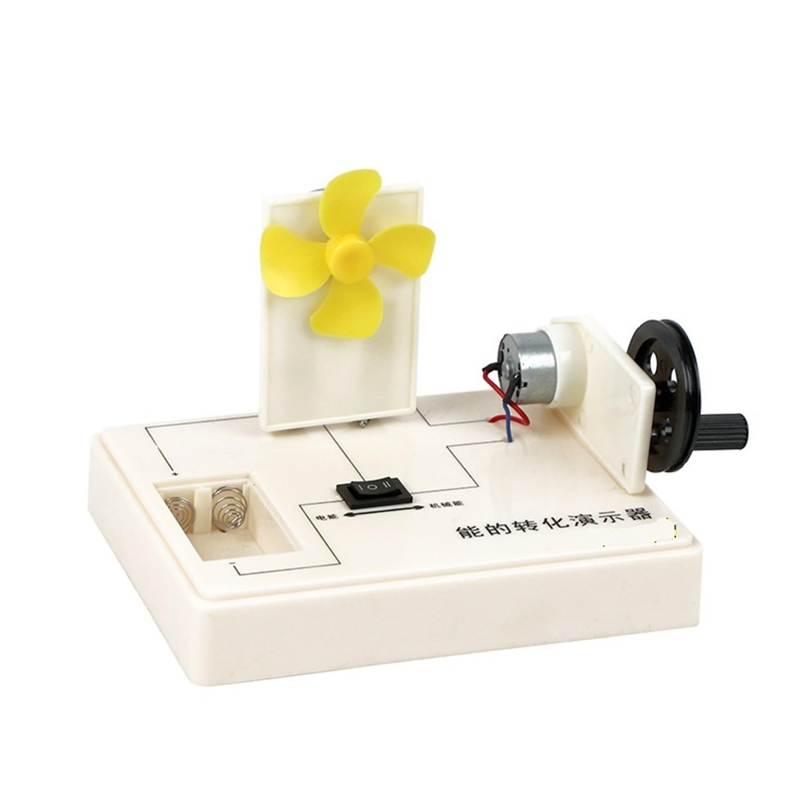 TIANQIHAO Energy Conversion Physics Experiment Kit, Mechanical & Wind Demonstration Device, Pvc Science Laboratory Apparatus Educational Principle Model For Middle & High School Te