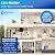 Express Water Whole House Water Filter System, 3 Stage Whole Home Filter Reduces Chlorine, Chloramine and More for Healthier Skin, Includes Free-Standing Stainless Steel Frame & 3 Pressure Gauges