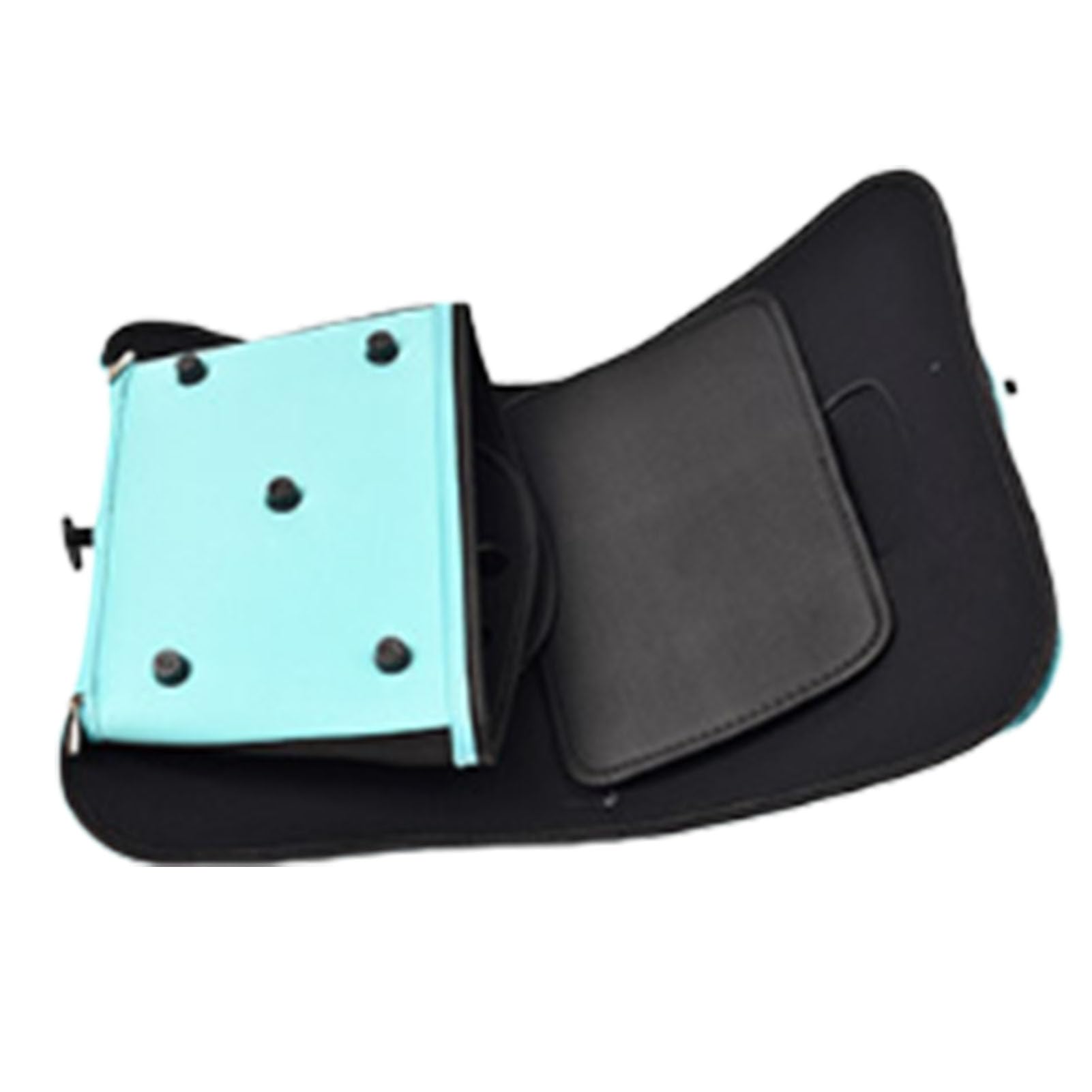 Haofy Transportín para Mascotas EVA, Transpirable, Suave, Transportador de Viaje para Gatos, Perros Pequeños, Bandolera, Portátil, Plegable, con Correa para el Hombro, Gran (L Máximo 7,5 kg)