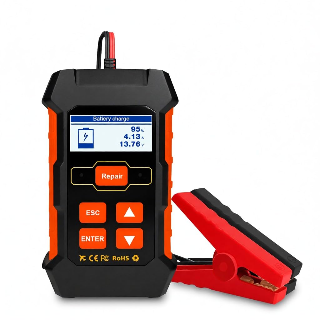 KW520 Tester akumulatora samochodowego 3 w 1 12 V 24 V ładowarka i narzędzie do naprawy skaner diagnostyczny z testem 100-2000CCA