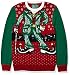 Ugly Christmas Sweater Men's Pimpin' Elf Light-Up