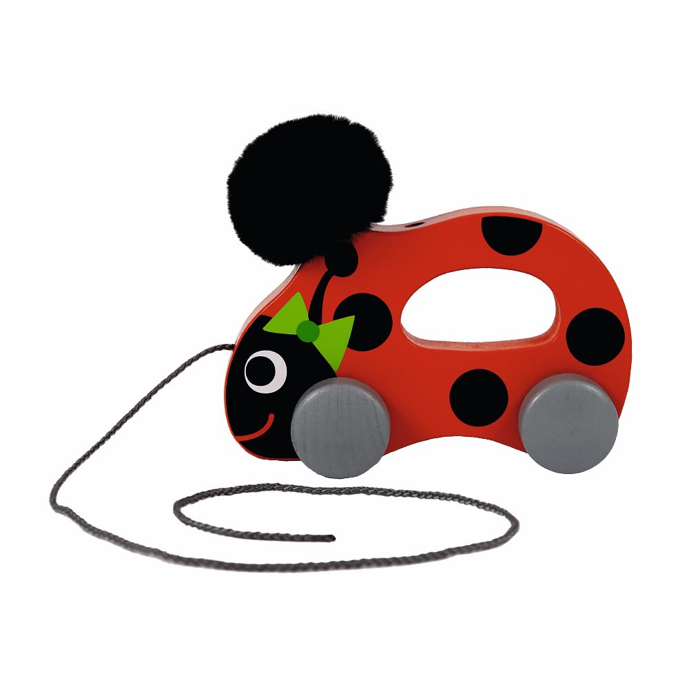 Trefl Ladybug Ilonka Wooden Toy for Children from 12 months old