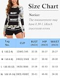 Maeau Damski strój kąpielowy Rash Guard z długim rękawem, dwuczęściowy strój kąpielowy, koszulka do pływania, z zamkiem błyskawicznym z przodu, szorty do sportów wodnych, S, M, L, XL, czarny, M