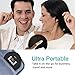 Portable Bluetooth CD Player, Personal Compact CD Player with Headphones/LCD Display/USB Power Adapter, Portable Disc Player with Electronic Skip Protection and Anti-Shock Function, Black