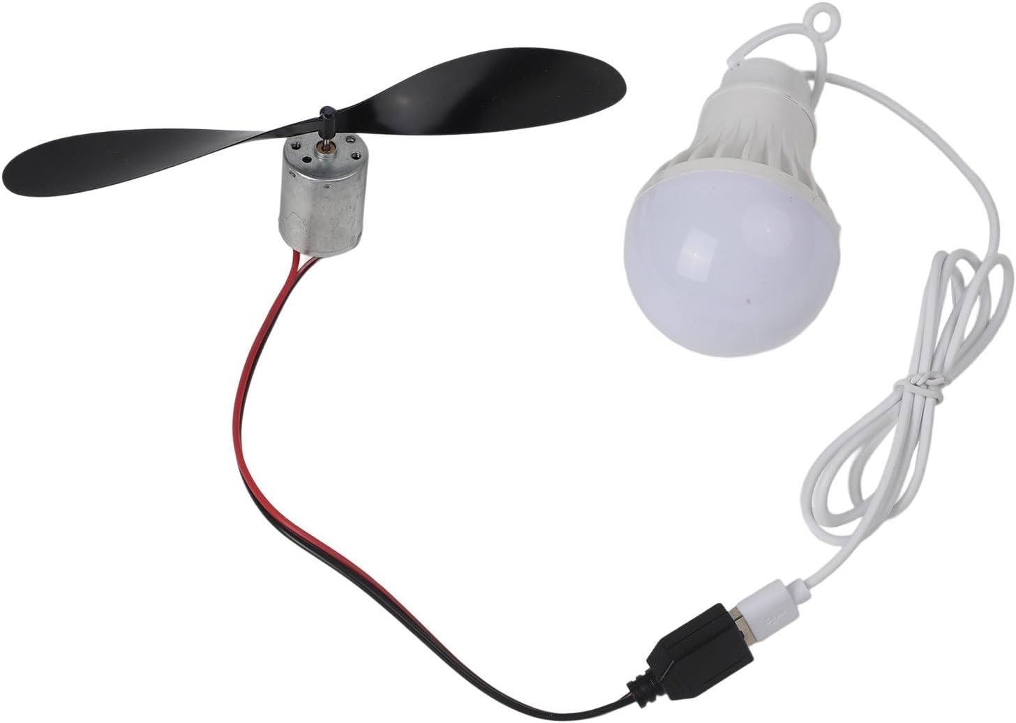 Wind Turbine Generator Kit with USB Light for Educational Wind Energy Model