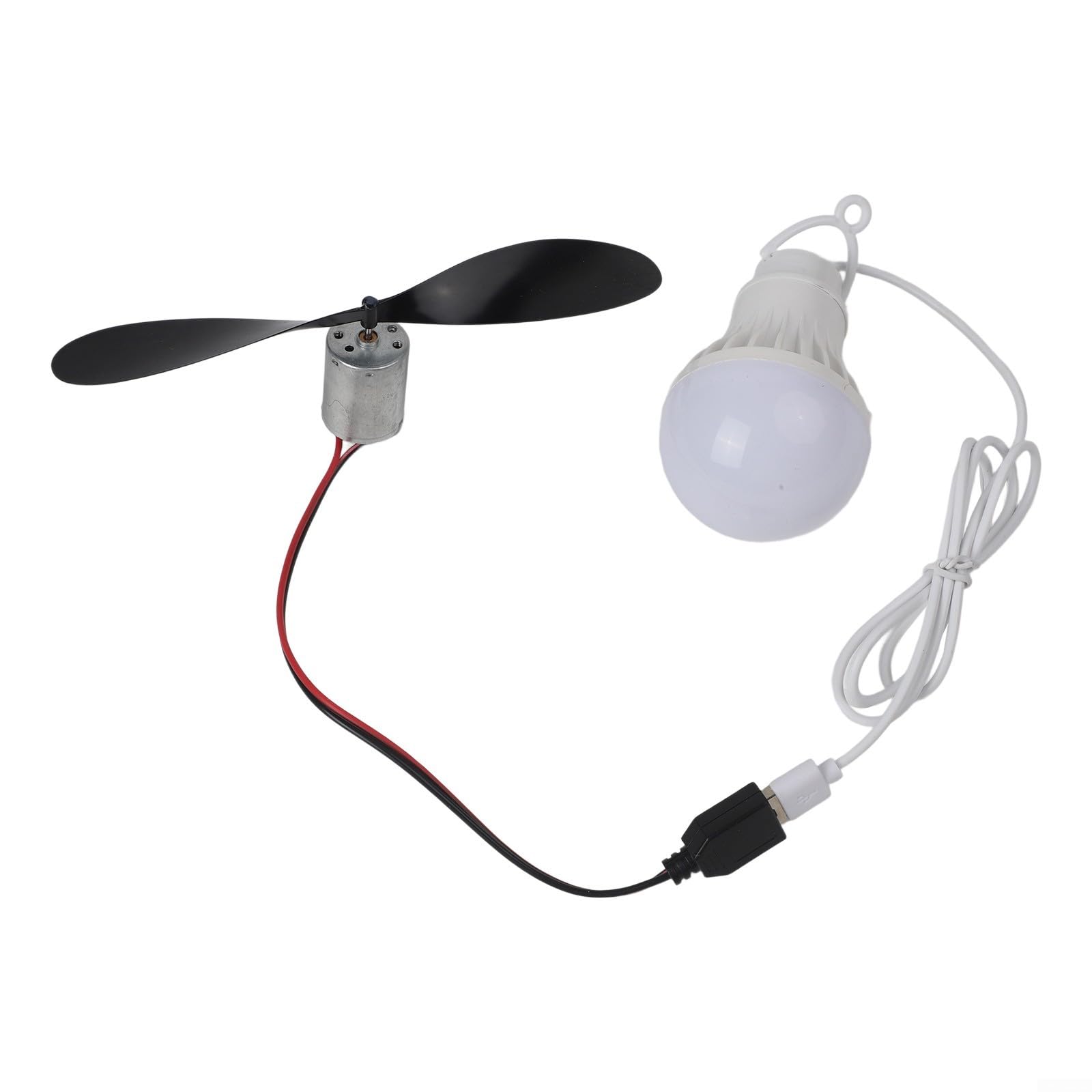 Wind Turbine Generator Kit with USB Light for Educational Wind Energy Model