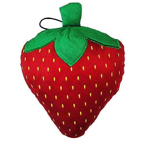 Mordedor Pelúcia Fruit Morango Jambo Para Cães