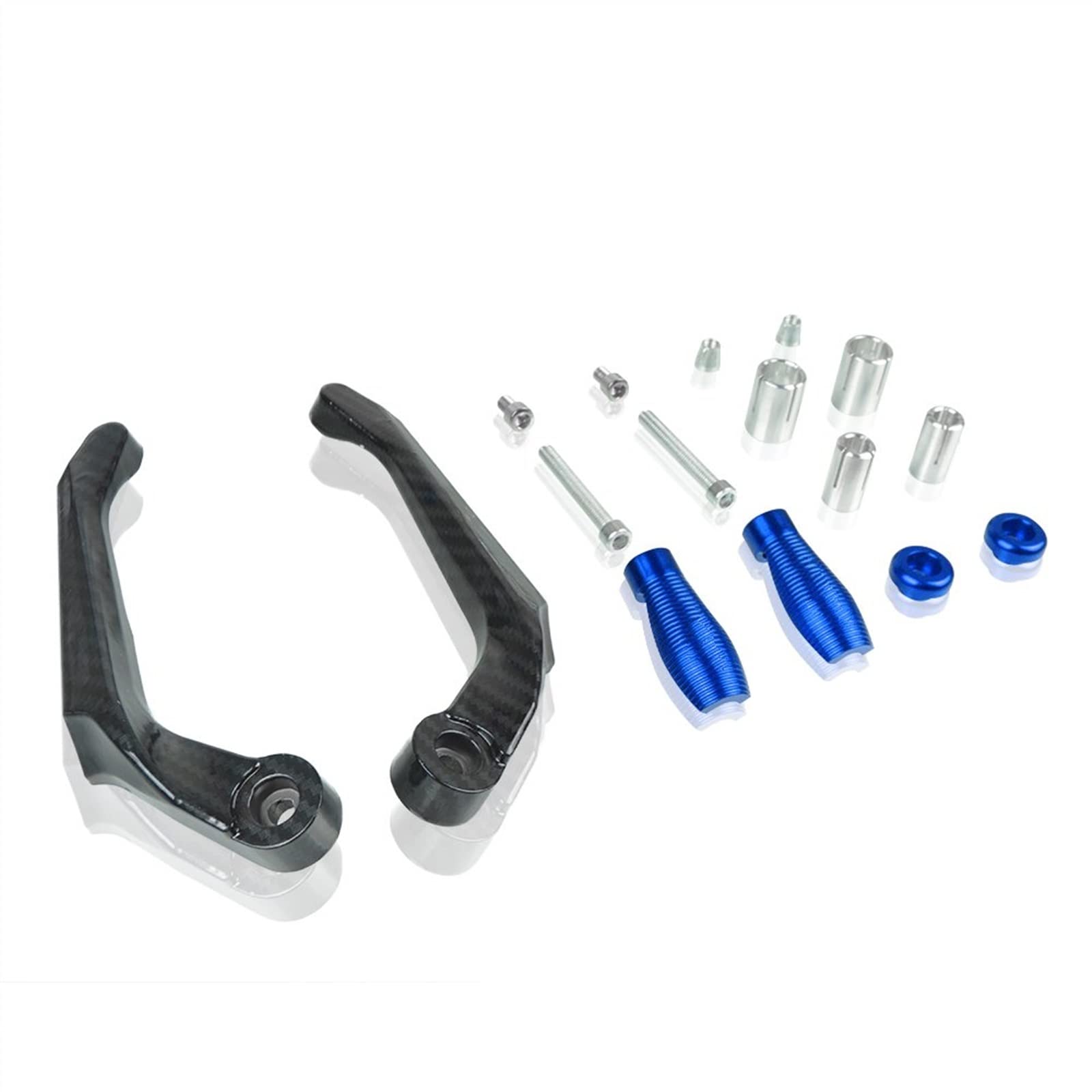 GUYANA Protecteur de leviers pour F800R F800 R 2013-2018 2014 2015 2016 2017 Moto 7/8 "22mm Poignées De Guidon Frein Embrayage Leviers Garde Protecteur(Nero)