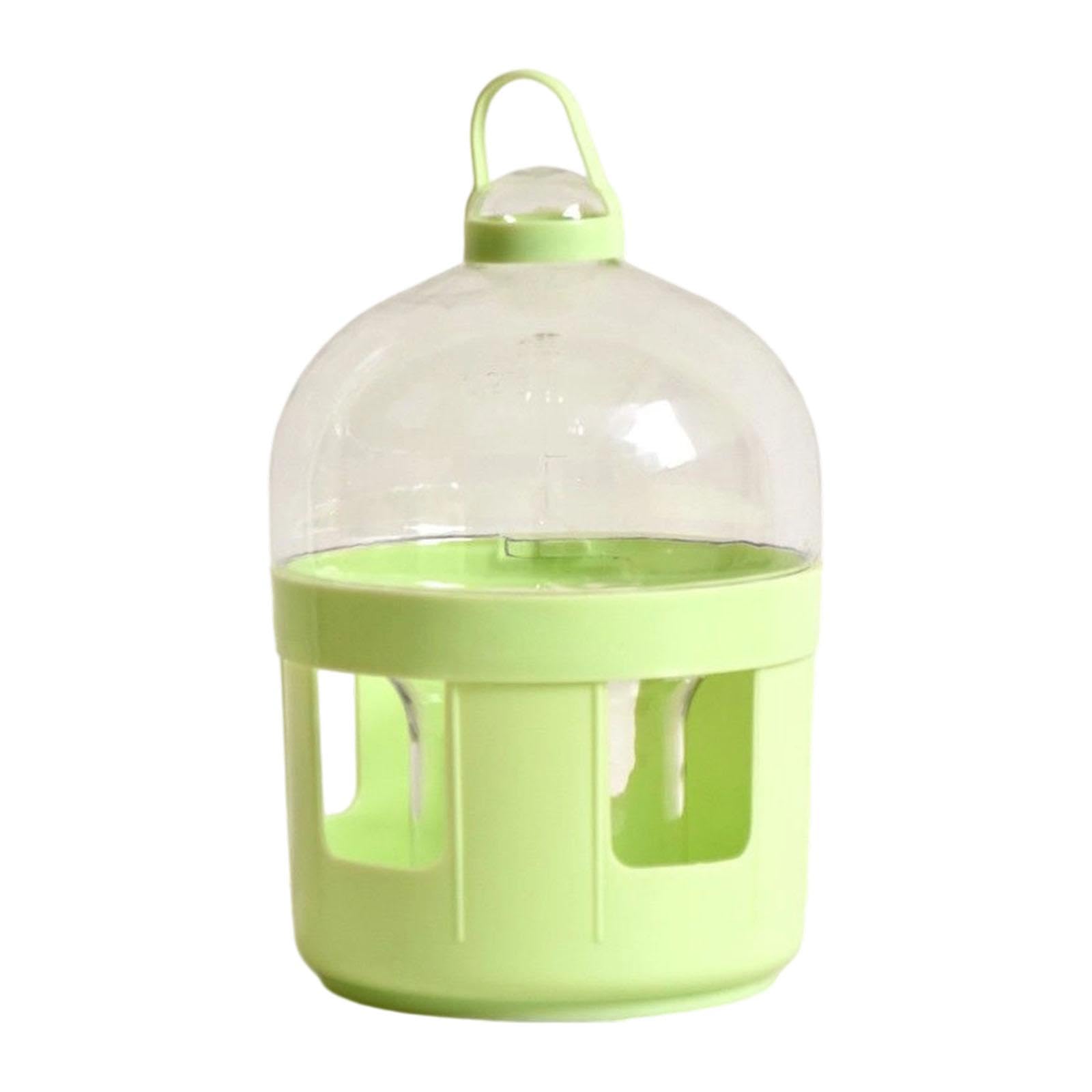 Baoblaze Pigeon Water Dispenser Bird Drinker Large Capacity Automatic Pet Water Pot Container Drinker Bottle for Parrot Lovebirds Duck, 2L
