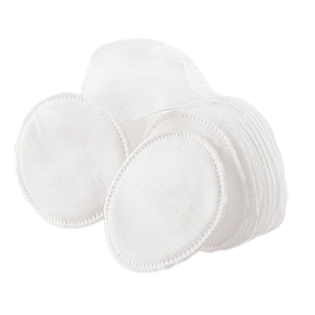 BIUDECO 60pcs Round Makeup Remover Pads Cotton Pads for Face Makeup Remover Wipes Safe Odorless Three Layer Design