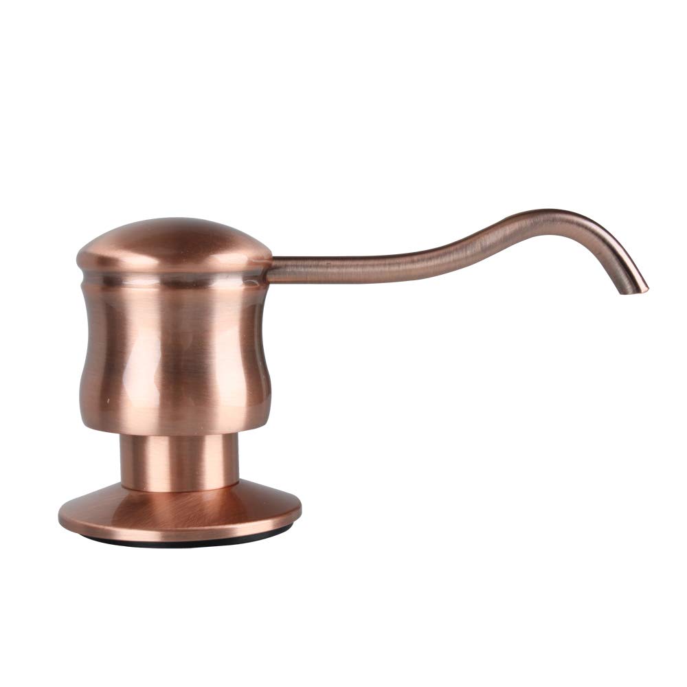 Buy Copper Soap Dispenser for Kitchen Sink, Brass Body Construction
