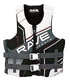 RAVE Sports Adult Neoprene Life Vest PFD, USCG Approved Type III PFD Adult Dual Neo Life Vest - 2XL / 3XL