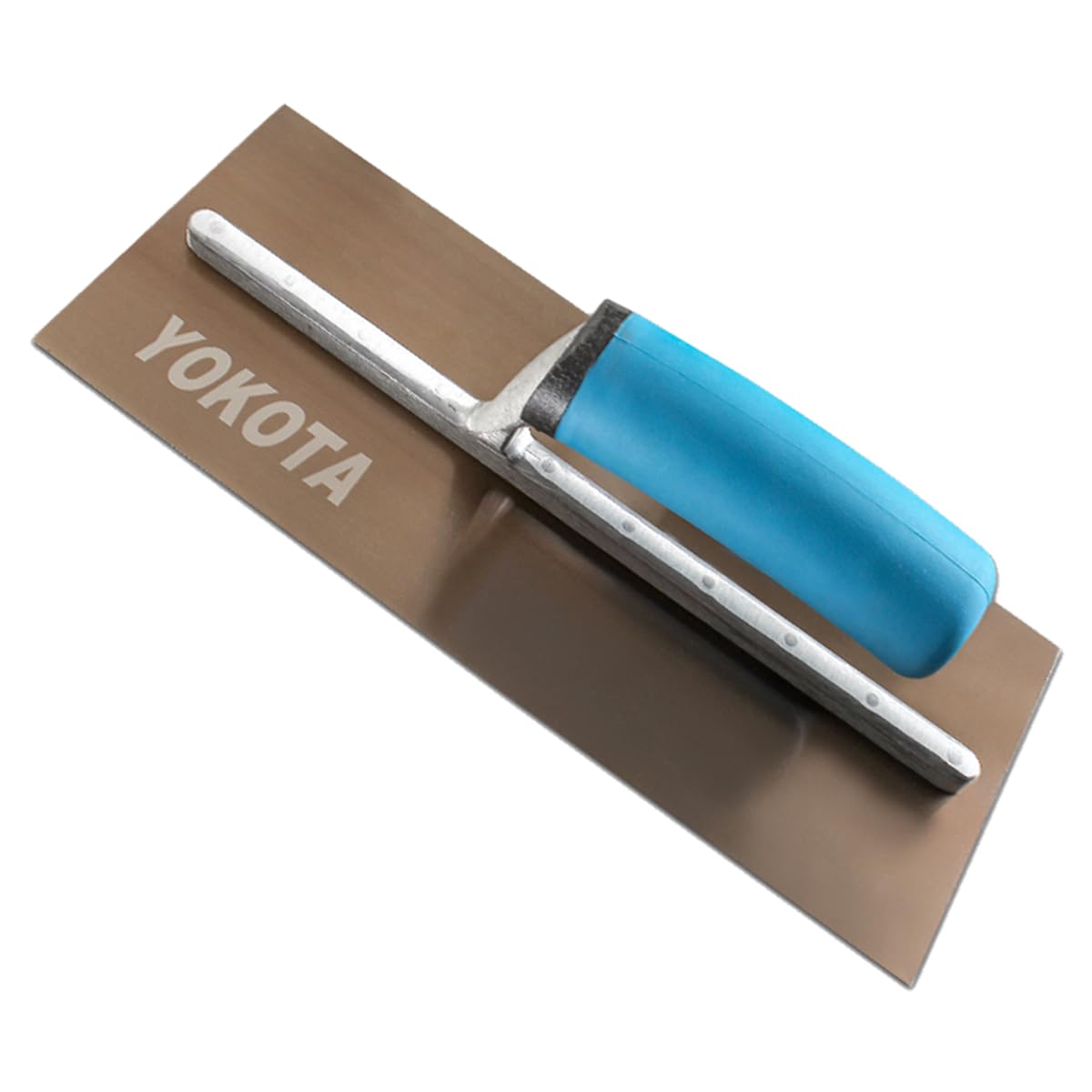 Paleta profesional, 280 x 110 x 0,7 mm, mango ergonómico azul, hoja de acero