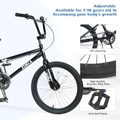 Freestyle Kids Bike, 20Inch Children Bicycle for Boys Girls,