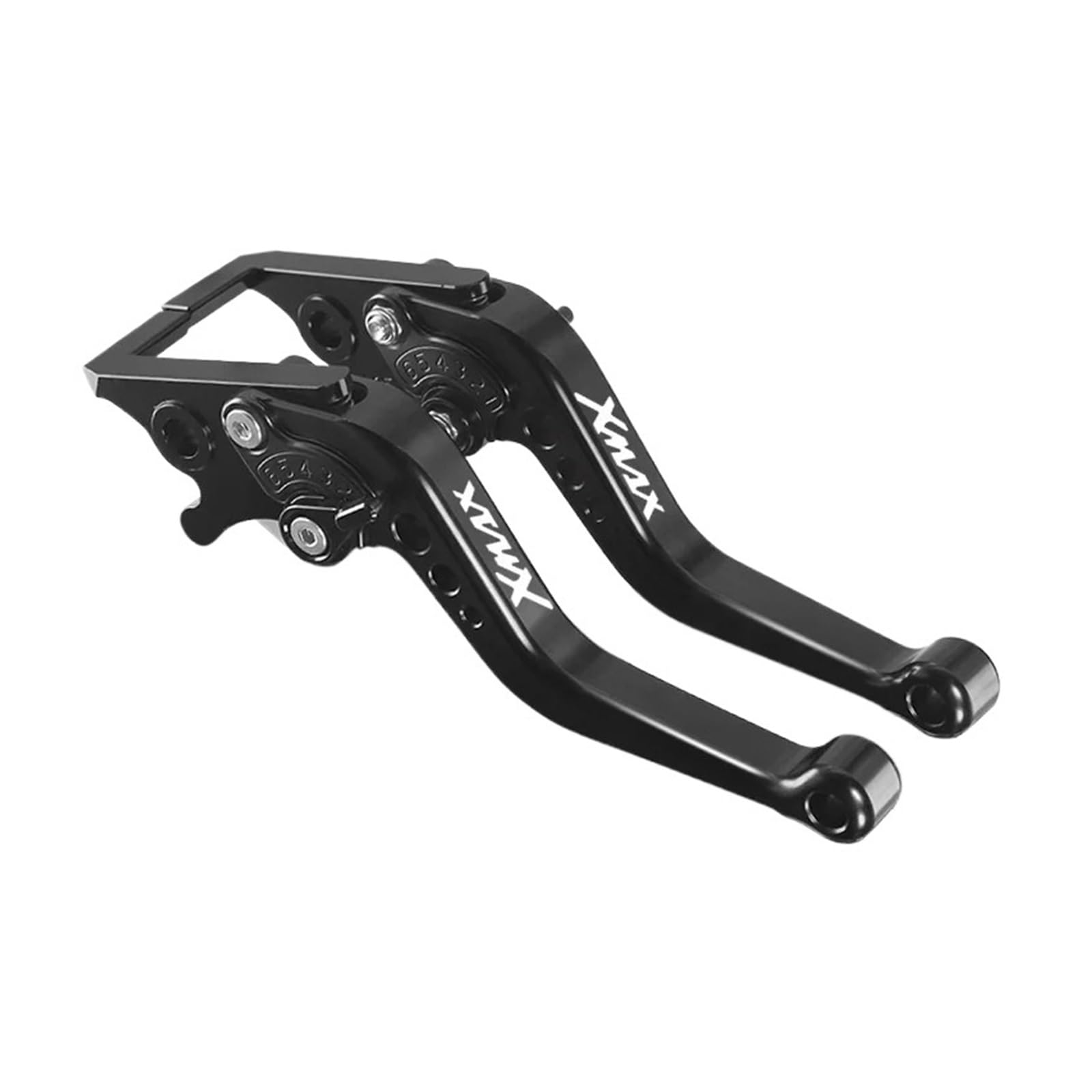 Ywqjiopm Black Xmax Motorcycle Brake Clutch Lever For Xmax300 Xmax400 250 125 16-24 Nmax155 Nmax125 15-24 Motorcycle Adjustable Brake Clutch Lever Handle Brake Lever