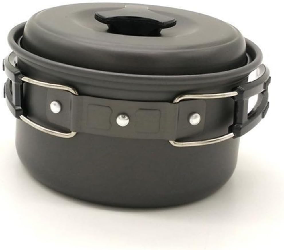 Cooking Pot for Outdoor Multi-Functional Portable Pot Stew Noodles Bowl Camping