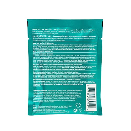 image for HASK TEA TREE Revitalizing Deep Conditioner Treatments for all hair ty