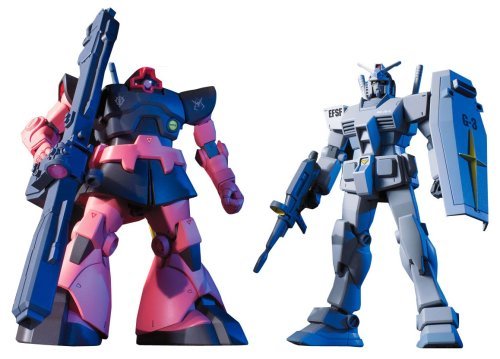 Bandai Hobby - Mobile Suit Gundam - 1/144 HGUC - G-3 Gundam Vs Char's Rick-Dom Model Kit Set