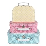Sass & Belle Moroccan (Set of 3) Geometrics Suitcases