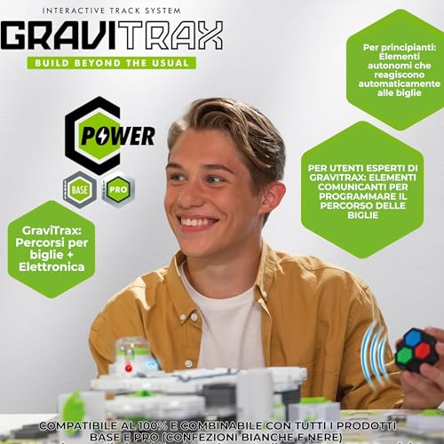 Gravitrax Espansione Lever | Pista Biglie Con 1 Pezzi | Rompicapo Bambini Con Le Biglie | Giochi Bambino 8 Anni Maschio | Giochi Per Bambini Compatibili Con Tutti I Gravitrax - Lego - Immagine 5
