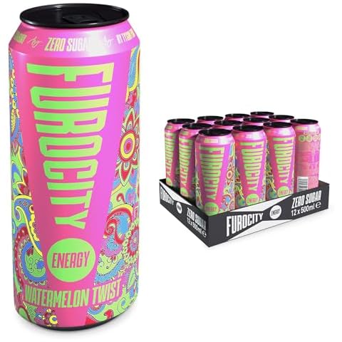 Furocity Watermelon Twist Energy Drink, Sugar Free Cover