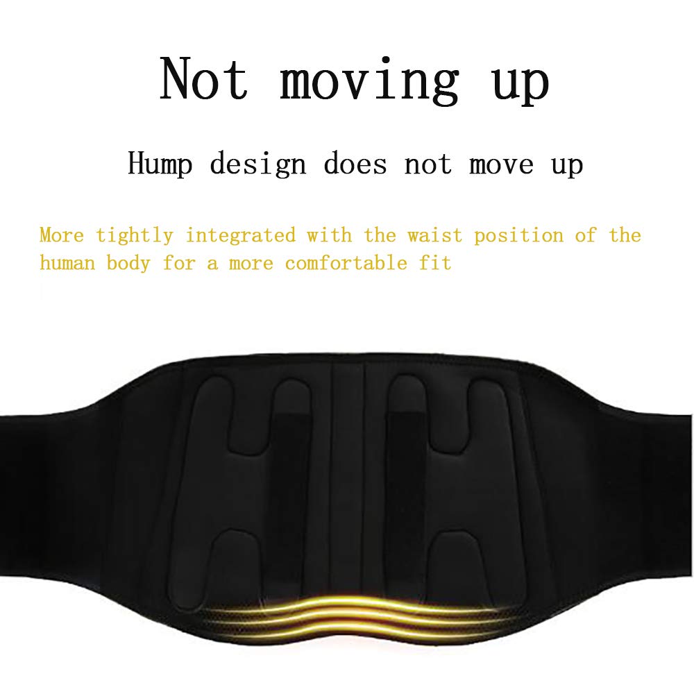 Faja Lumbar Fitness - el Refuerzo de la Parte Inferior de la Espalda Proporciona Alivio del Dolor de Espalda - compresión Ajustable, con Soporte Lumbar Reforzado para,L