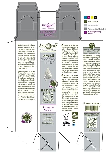 Siero per capelli Afrodite (Latte d'asina)