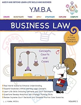 Paperback Ymba Business Law: Law, Courts and Cases (Ymba Learning) Book