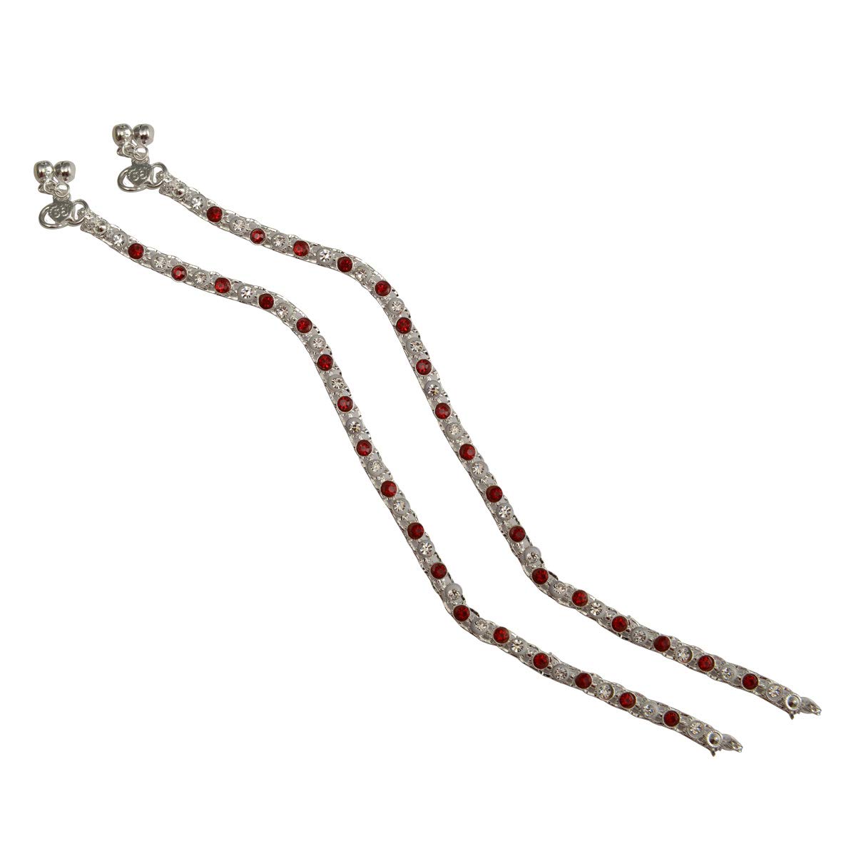 Fashionable Gold-Plated Anklets