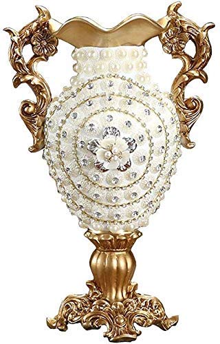 Vase centerpiece en résine haut de gamme pour hôtel et maison