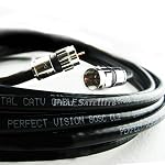 150ft Perfect Vision Solid Copper 3ghz 75 Ohm Coaxial RG-6 Directv...