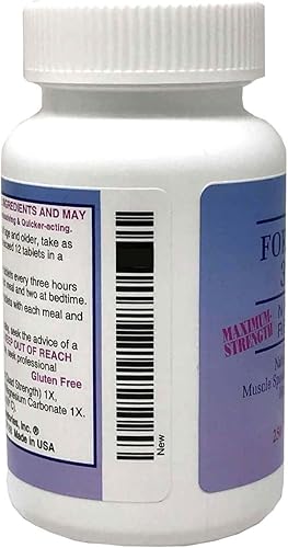 Vista 3 de Dee CEE Labs Formula 303 Tabletas de máxima fuerza, 90 tabletas; totalmente natural que contiene magnesio para dolores musculares, flor de la pasión