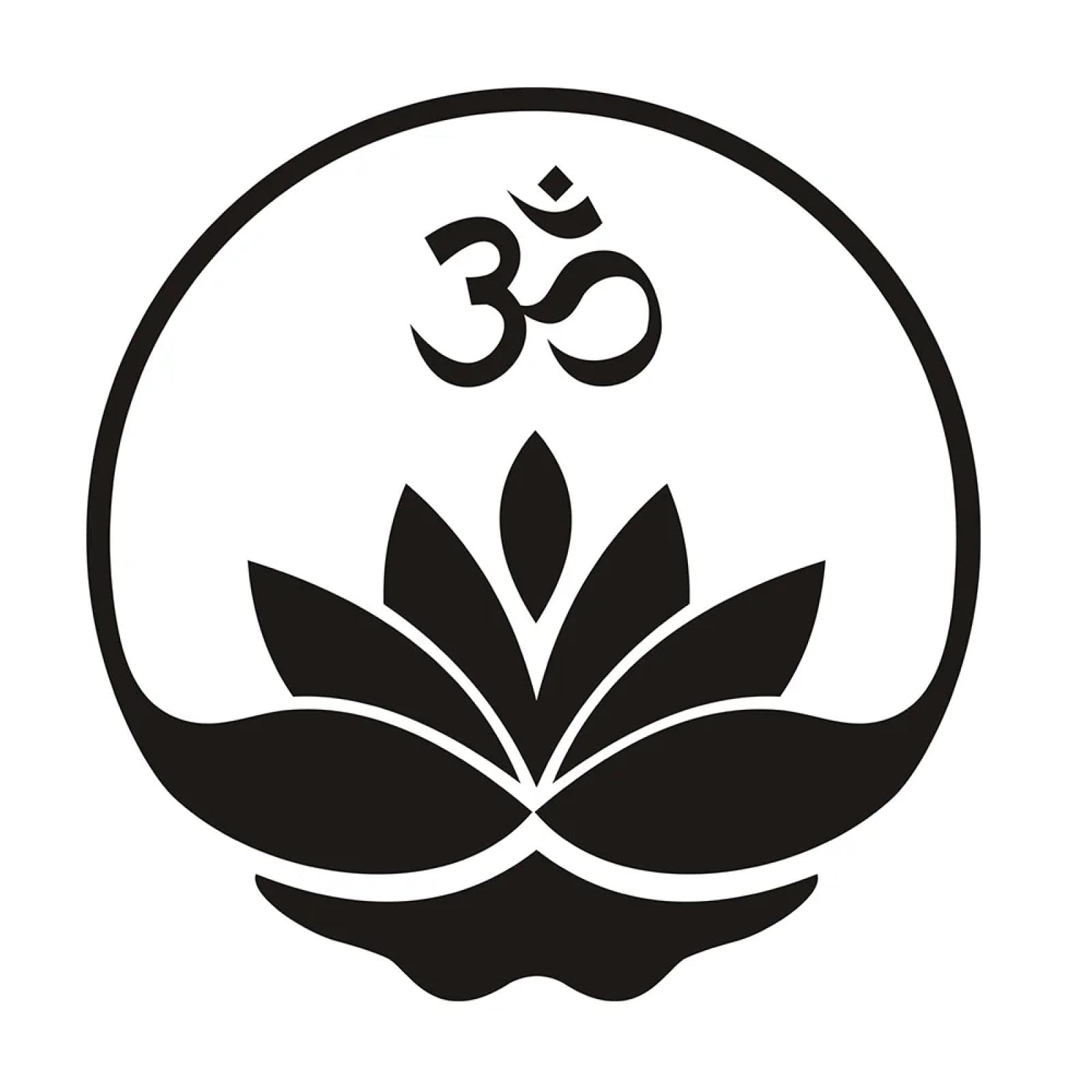 WEIMEIJIE Buddha Lotus Meditation Home Decor Wall Stickers Studio Office Vinyl Wall Art Decals