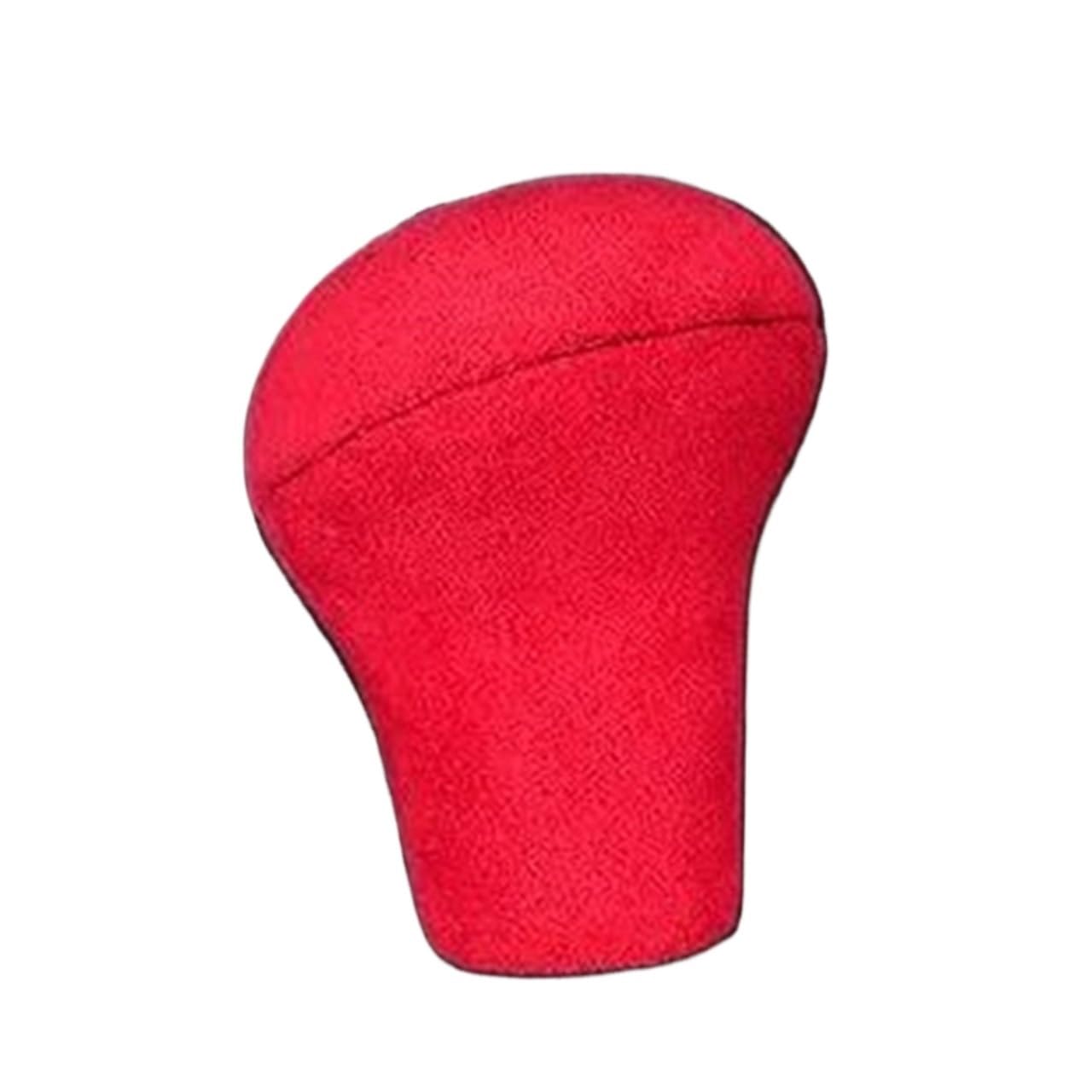 Fcaopcwama Red For D For Audi A3 A3l A4 A4l A5 A6l A8l S6 A7 Q2l Q3 Q5l Q7 Q8 Alcantara Suede Gear Shift Knob Cover Lever Head Car Accessories Car Armrest Storage Box