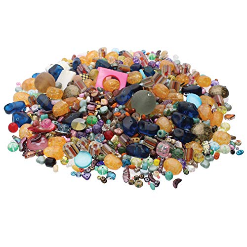 Reviews de Surtidos de abalorios . 45 The Beadsmith Box of Beads – Surtido de abalorio de vidrio en diferentes formas, colores y tamaños, 5 libras