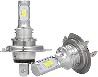LESANGBAIHUODIAN LED CSP Mini H7 LED Lámparas for coches Bombillas de faros H4 LED H8 H11 H6 Luz de niebla HB3 9005 HB4 Azul hielo 800 0k 3000k Auto 12V ( Emitting Color : 6000K , Lumens : 12000Lm )