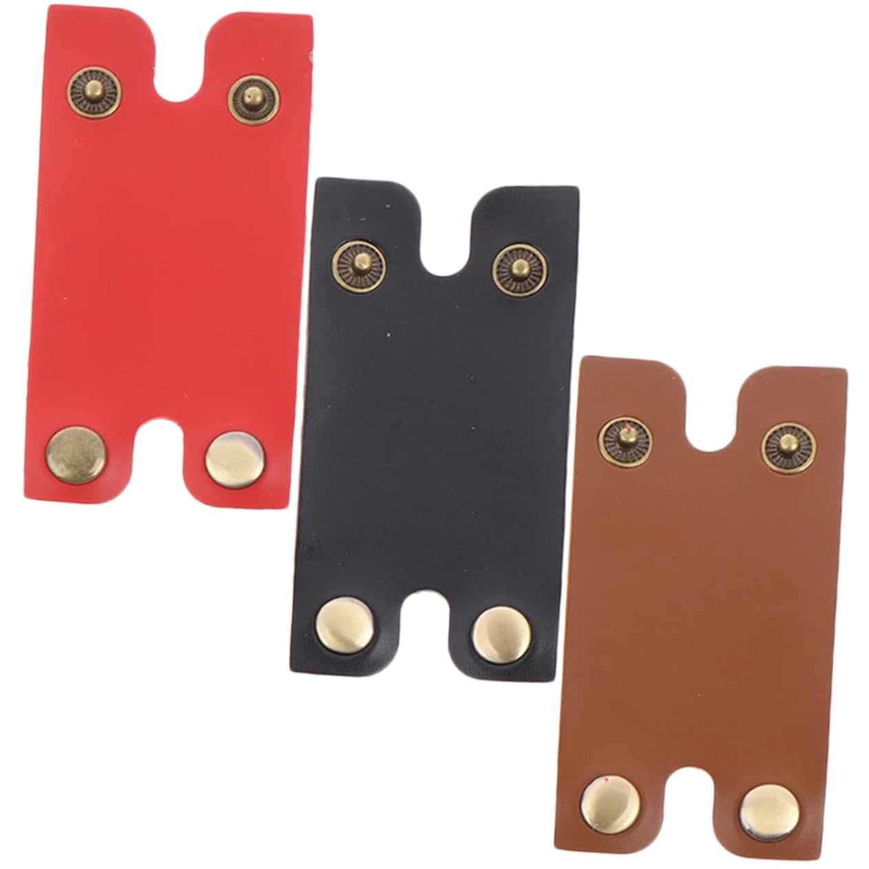 FRCOLOR 15pezzi Custodia Per Testa Di Rasoio Manuale Protezione Per Rasoio Di Sicurezza Pelle Composta Per Viaggi e Conservazione Colori