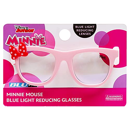 Image of Sun-Staches Disney Blue Light Blocking Glasses | Boys and Girls | Mickey or Minnie Style Protection | One Size Fits Most Kids