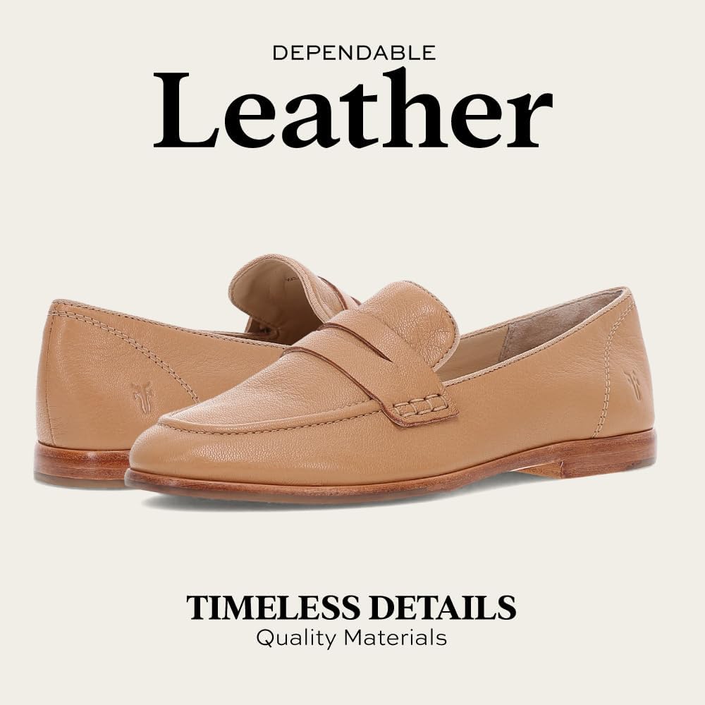 Frye Faith Loafer Women's Leather Slip-On Shoes - Classic Comfort & Style for Everyday Wear - Image 4